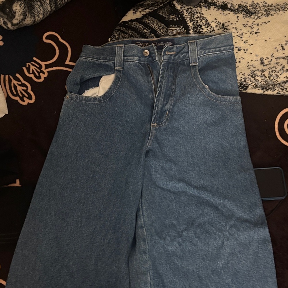Solo Men's Straight Jeans - Blue